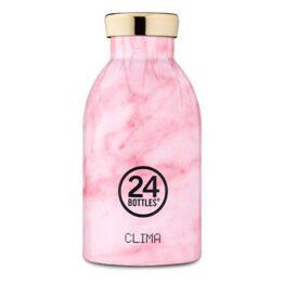 24Bottles - termolahev Clima Bottle Marble Pink 330 ml