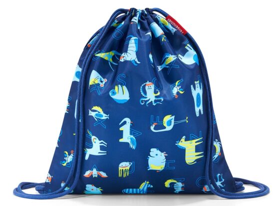 Reisenthel dětský sportovní sáček na záda Mysac abc friends blue