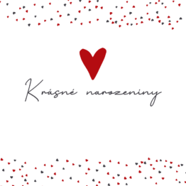 Kartička Krásné narozeniny!