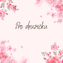 Kartička Pro družičku 2