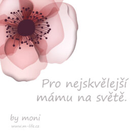 Kartička Pro nejskvělejší mámu na světě