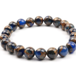 Moni - dámský náramek jaspis Cloisonne Blue